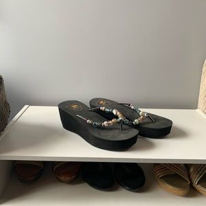 Black sandals